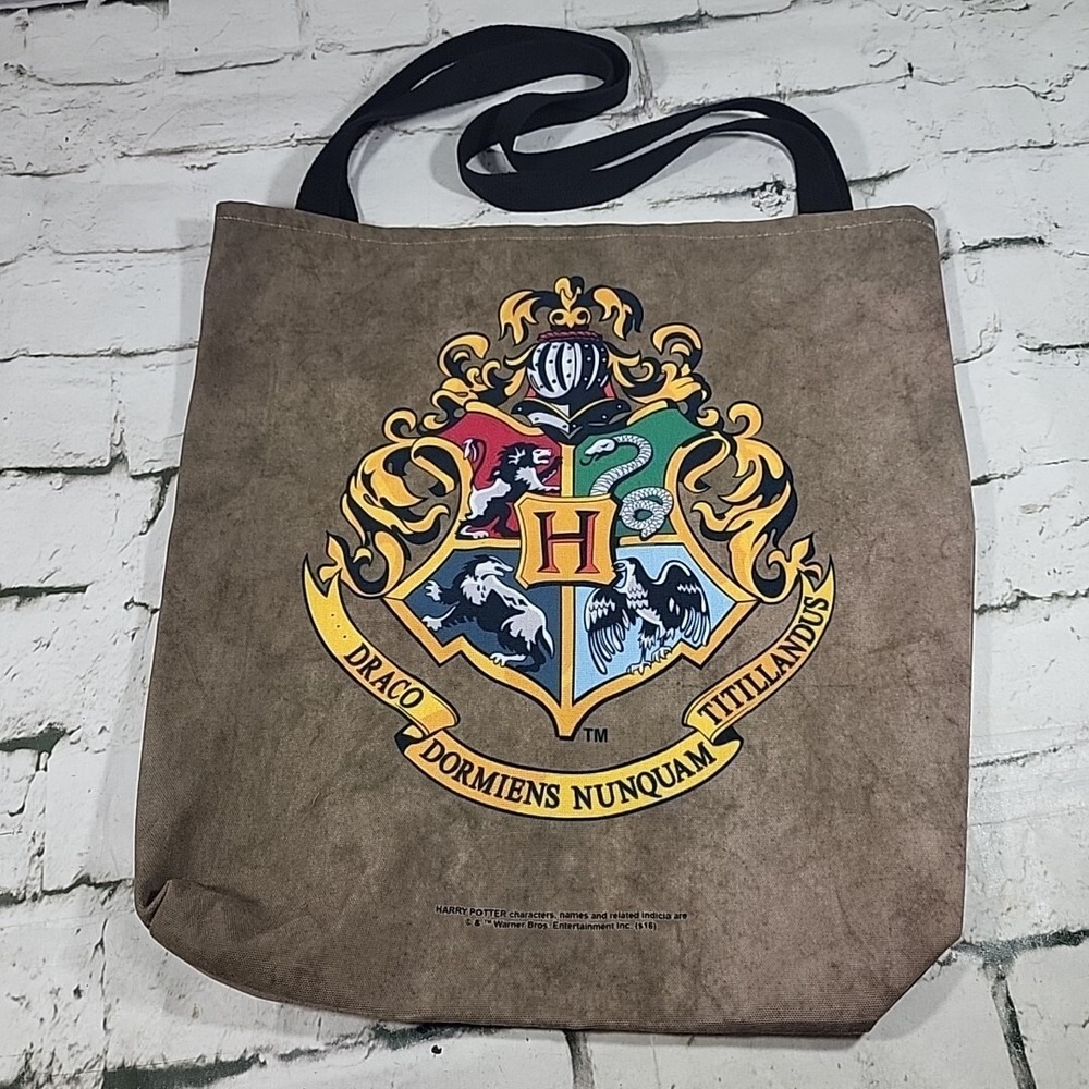 Harry Potter Flag Crest‎ Tote Bag Carry Book Bag